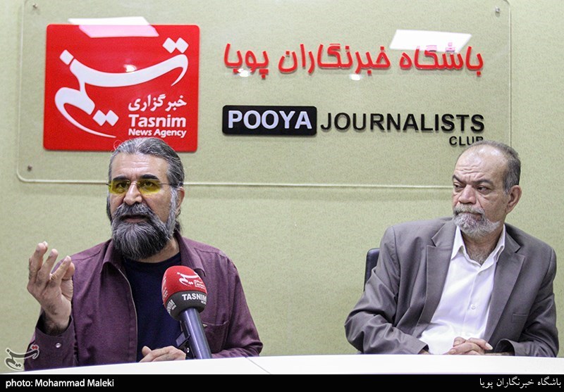 داورپروین تذهیبگر  و حسین پرنیا آهنگساز در نشست بررسی هنر و خلاقیت در آموزش و پرورش