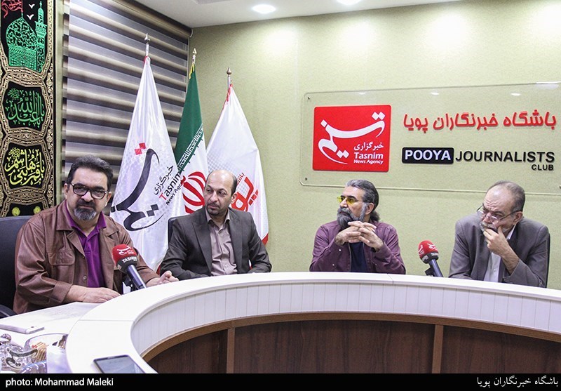 حسین پرنیا آهنگساز ،همایون حسینیان شاعر و طنزپرداز  و کامران کوهستانی خوشنویس در نشست بررسی هنر و خلاقیت در آموزش و پرورش