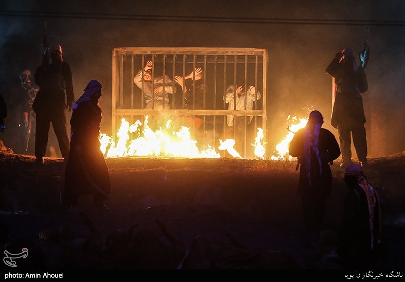 اجرای نمایش میدانی تنهاتر از مسیح در بوستان ولایت