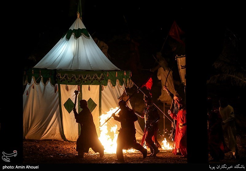 اجرای نمایش میدانی تنهاتر از مسیح در بوستان ولایت