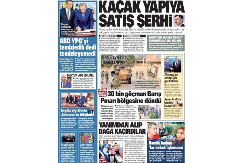 کشور ترکیه , آخرین تحولات سوریه , 