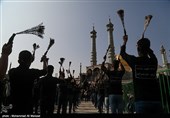 عزاداری شهادت امام رضا (ع) در قم