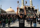 عزاداری شهادت امام رضا (ع) در قم