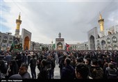 عزاداری شهادت امام رضا (ع) در حرم رضوی
