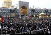 عزاداری شهادت امام رضا (ع) در حرم رضوی