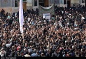 عزاداری شهادت امام رضا (ع) در حرم رضوی