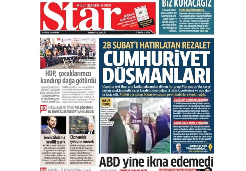 کشور ترکیه , آخرین تحولات سوریه ,