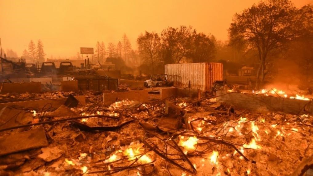 قاره آمریکا , آتش‌سوزی , 