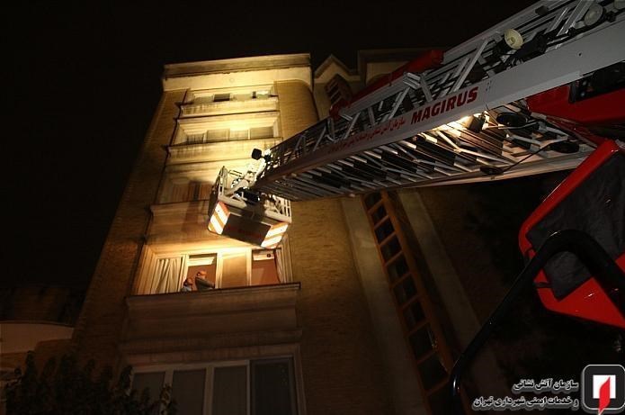 آتش‌نشانی , سازمان آتش‌نشانی تهران , آتش‌سوزی , 