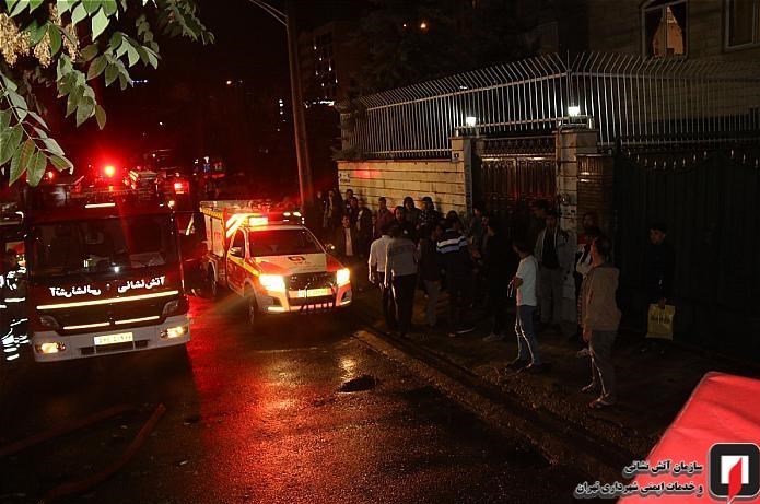 آتش‌نشانی , سازمان آتش‌نشانی تهران , آتش‌سوزی , 