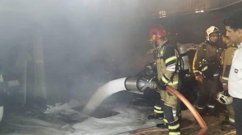 آتشنشانی , سازمان آتشنشانی تهران , آتشسوزی ,