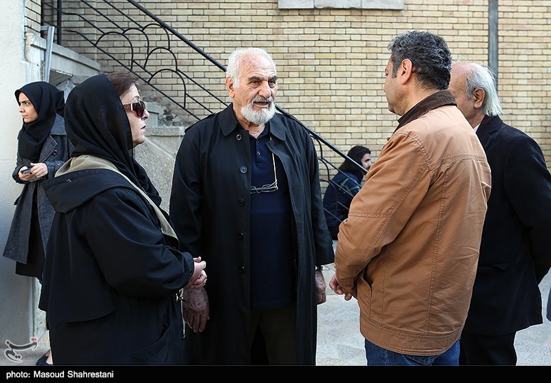 مراسم تشییع پیکر مرحوم ابراهیم‌ آبادی