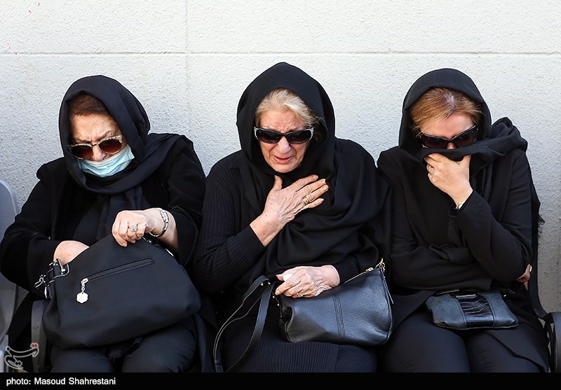 مراسم تشییع پیکر مرحوم ابراهیم‌ آبادی