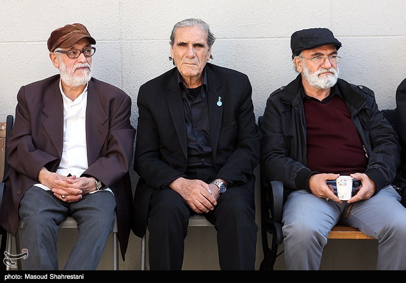 مراسم تشییع پیکر مرحوم ابراهیم‌ آبادی