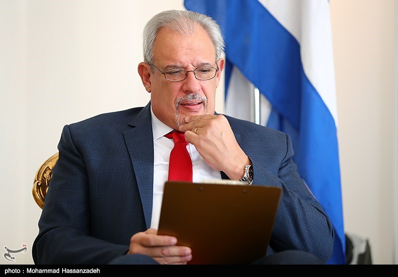 نشست خبری سفیر کوبا در تهران