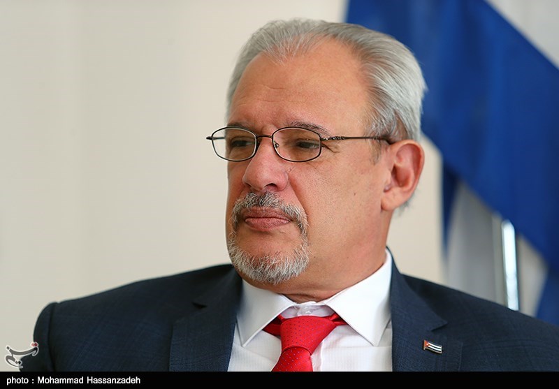 نشست خبری سفیر کوبا در تهران