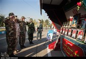 ادای احترام امیر سرلشکر سیدعبدالرحیم موسوی فرمانده کل ارتش به مقام شهدا