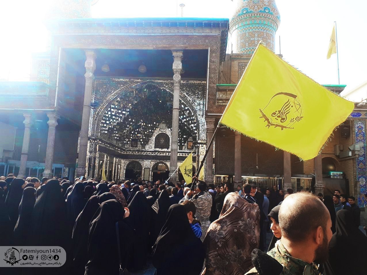 لشکر فاطمیون , مدافعان حرم , شهدای مدافع حرم , جبهه مقاومت اسلامی ,