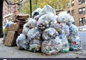 "کابوس زباله" در شهر نیویورک با تولید 14 میلیون تن آشغال + تصاویر