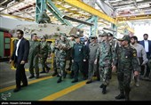 بازدید سرلشکر باقری از مرکز بهینه‌سازی و نوسازی شهید زرهرن