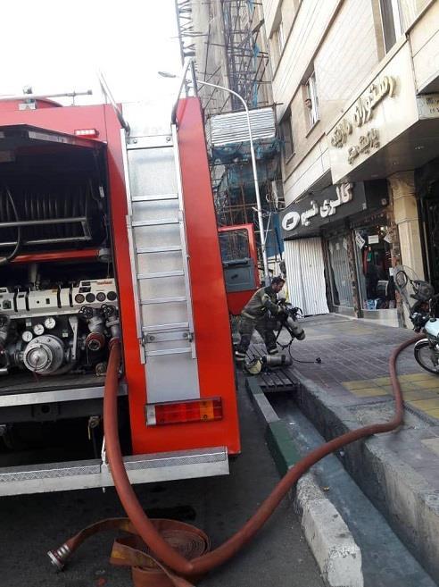 آتش‌نشانی , سازمان آتش‌نشانی تهران , آتش‌سوزی , 