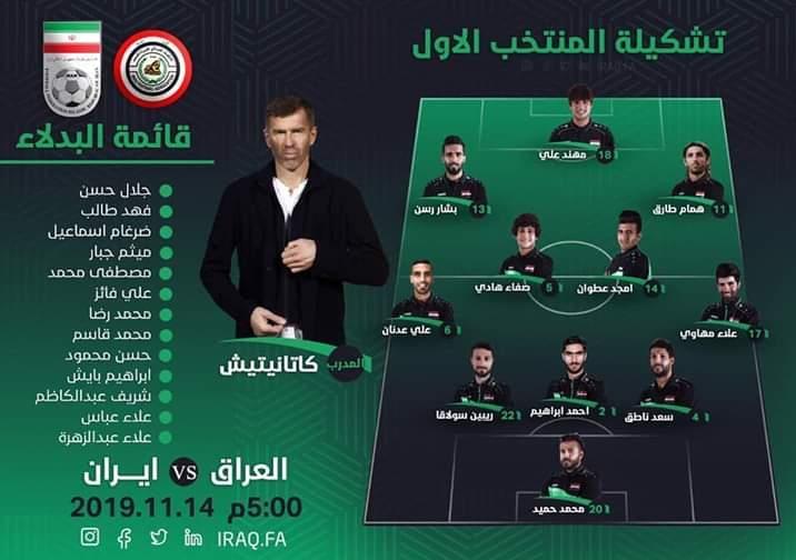 تیم ملی فوتبال عراق , تیم ملی فوتبال ایران , جام جهانی 2022 قطر , جام ملت‌های آسیا , فوتبال , 