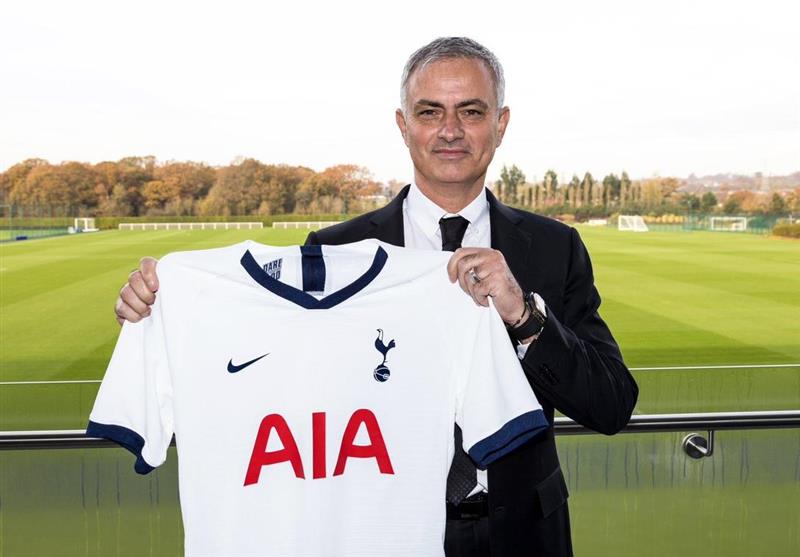 ژوزه مورینیو , تیم فوتبال تاتنهام انگلیس , تیم فوتبال منچستریونایتد انگلیس , پپ گواردیولا , یورگن کلوپ , اولگنار سولسشایر ,