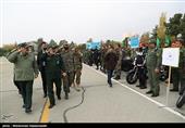 بازدید دریادار علی فدوی جانشین فرمانده کل سپاه پاسداران انقلاب اسلامی از یگان‌های امنیتی حضرت صاحب الزمان(عج) در مراسم صبحگاه مشترک سپاه محمد رسول الله (ص)