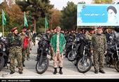 یگان‌های امنیتی حضرت صاحب الزمان(عج) در مراسم صبحگاه مشترک سپاه محمد رسول الله (ص)