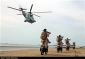 عملیات تاخت آب خاکی و تصرف ساحل توسط تکاوران نیروی دریایی ارتش 