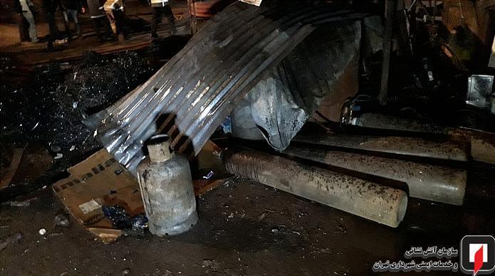 آتش‌نشانی , سازمان آتش‌نشانی تهران , آتش‌سوزی , 