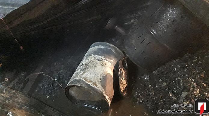 آتش‌نشانی , سازمان آتش‌نشانی تهران , آتش‌سوزی , 