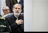 صادق محصولی در مراسم ختم سردار حاجی محمدزاده اولین مسئول دفتر سیاسی سپاه