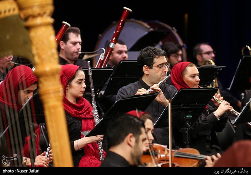 موسیقی , ارکستر سمفونیک تهران , لوریس چکناواریان , دفاع مقدس , شهرداد روحانی ,