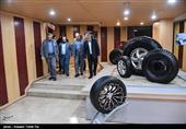 بازدید مجید قلی زاده مدیرعامل و مدیران ارشد خبرگزاری تسنیم  از کارخانه کویر تایر