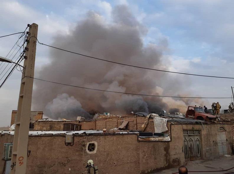 آتش‌نشانی , سازمان آتش‌نشانی تهران , آتش‌سوزی , 