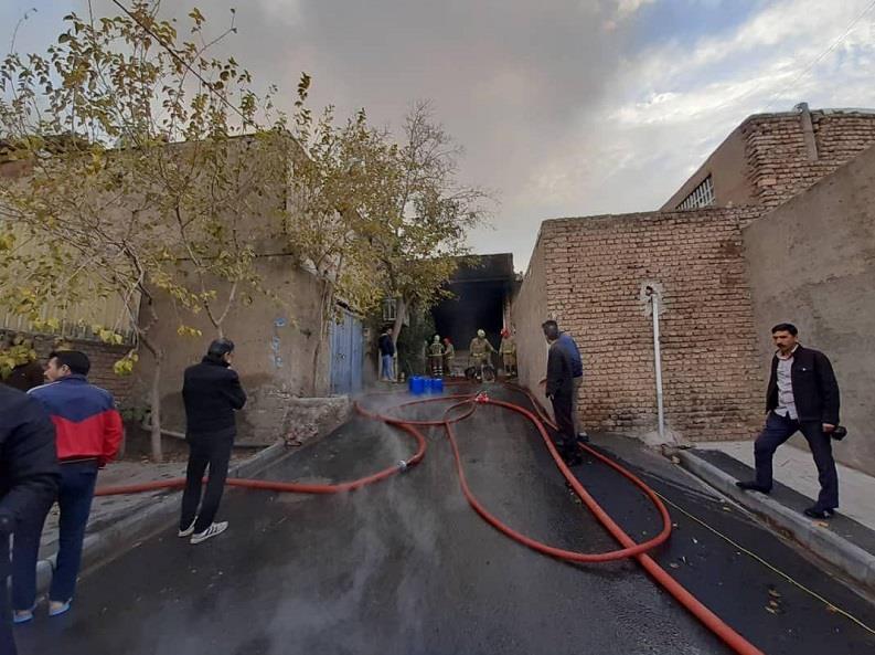 آتش‌نشانی , سازمان آتش‌نشانی تهران , آتش‌سوزی , 