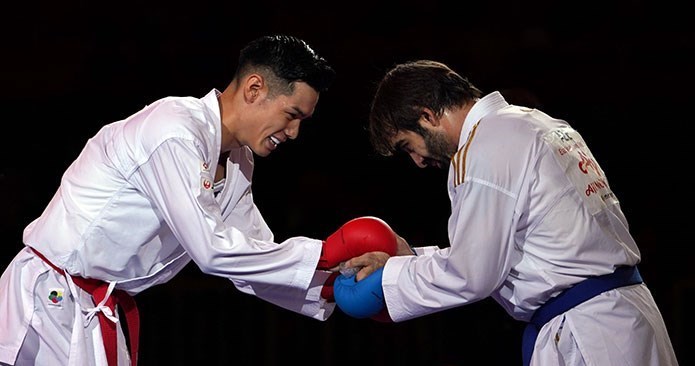 لیگ جهانی کاراته وان , سجاد گنج‌زاده , کاراته ایران , کاراته , 