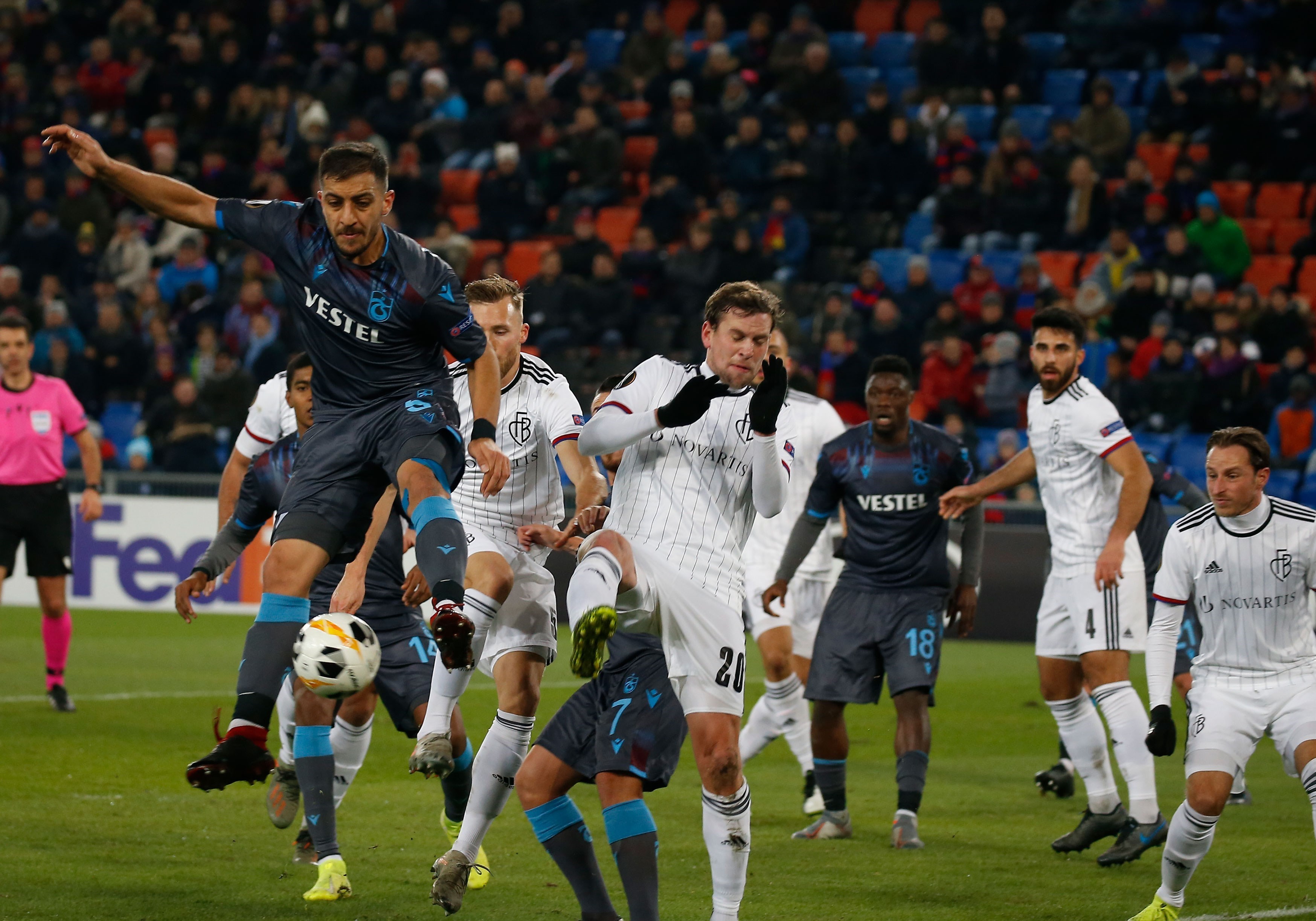 تیم فوتبال ترابزوناسپور , سید مجید حسینی , لیگ اروپا ,