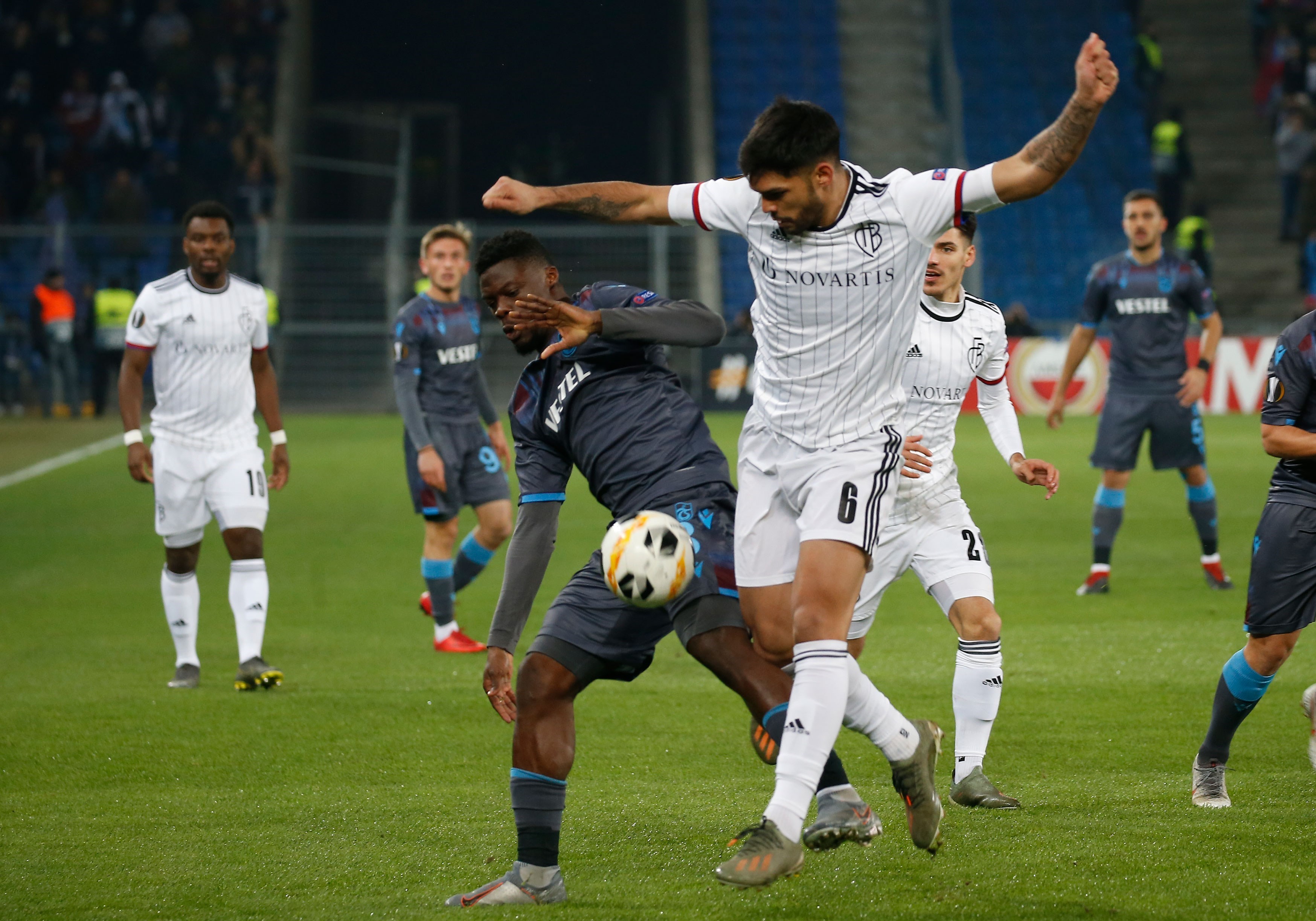 تیم فوتبال ترابزوناسپور , سید مجید حسینی , لیگ اروپا ,