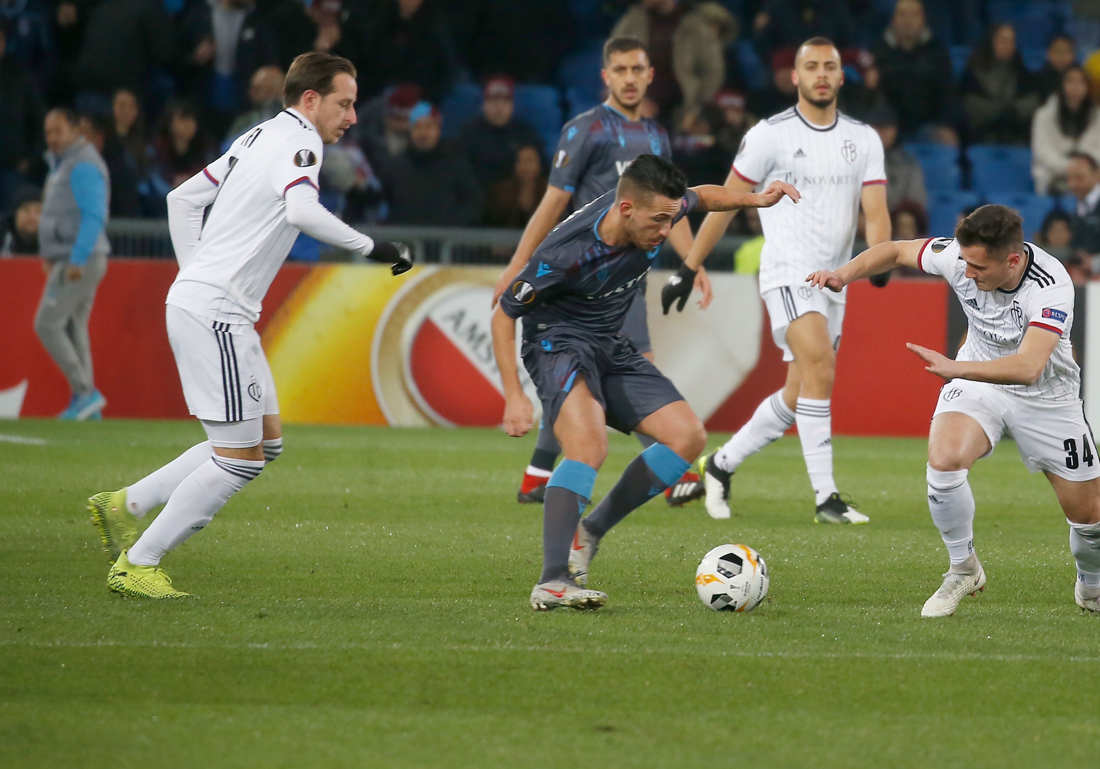 تیم فوتبال ترابزوناسپور , سید مجید حسینی , لیگ اروپا ,