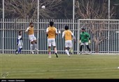 تمرین تیم فوتبال امید