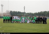 تمرین تیم فوتبال امید