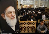 مراسم اولین سالگرد ارتحال آیت‌الله هاشمی شاهرودی - قم