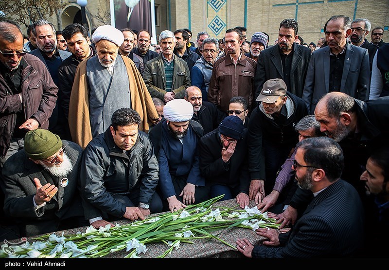 تشییع پیکر مرحوم احد گودرزیانی