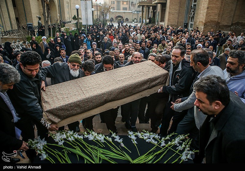 تشییع پیکر مرحوم احد گودرزیانی