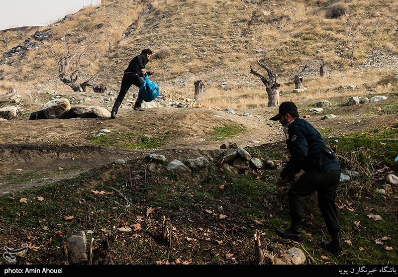 عملیات پلیس برای برچیدن پاتوق موادفروشان در دره فرحزاد