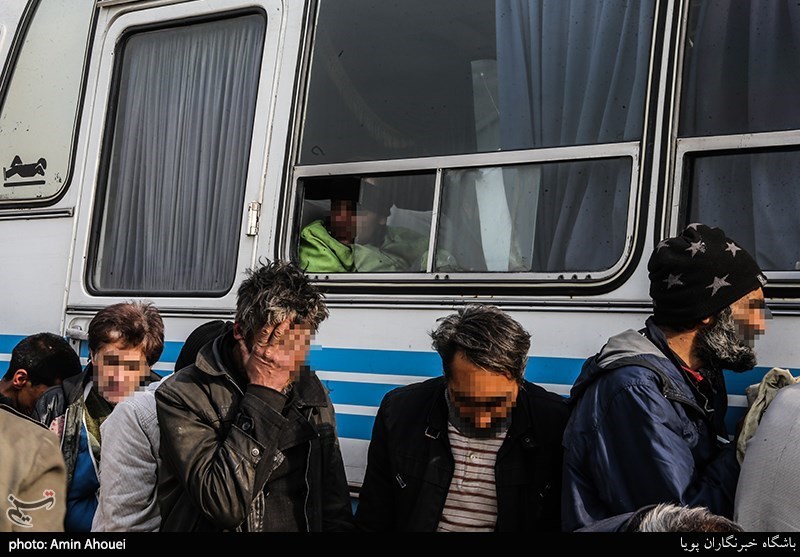 عملیات پلیس برای برچیدن پاتوق موادفروشان در دره فرحزاد