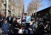 تشییع پیکر امیر سرتیپ دوم خلبان شهید محمدرضا رحمانی