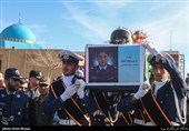 تشییع پیکر امیر سرتیپ دوم خلبان شهید محمدرضا رحمانی
